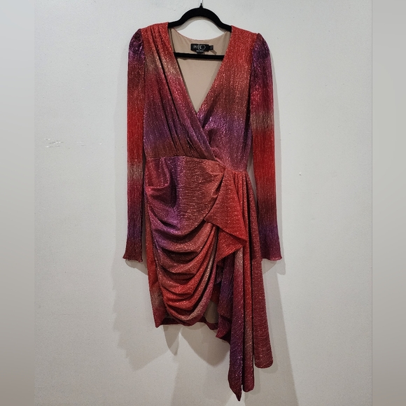 PatBO Ombre Lurex Mini Dress - Picture 2 of 15